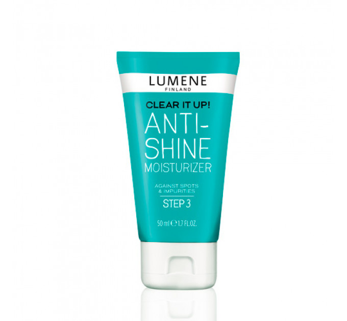 Lumene Clear it up! Anti-Shine Moisturizer матирующий крем против жирного блеска
