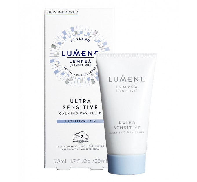 Успокаивающий дневной флюид для лица Lumene Lempea Ultra Sensitive