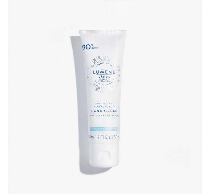 Lumene Lahde Arctic Care Moisture Soft Hand Cream увлажняющий смягчающий крем для рук