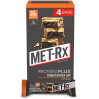 MET-Rx Protein Plus Peanut Butter Cup, Протеиновый батончик Чашка арахисового масла с витаминами, без глютена, 4 батончика по 85 г каждый  