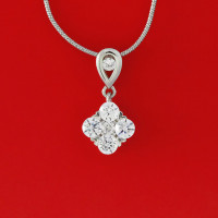 Кулон Цветок удачи kuT38