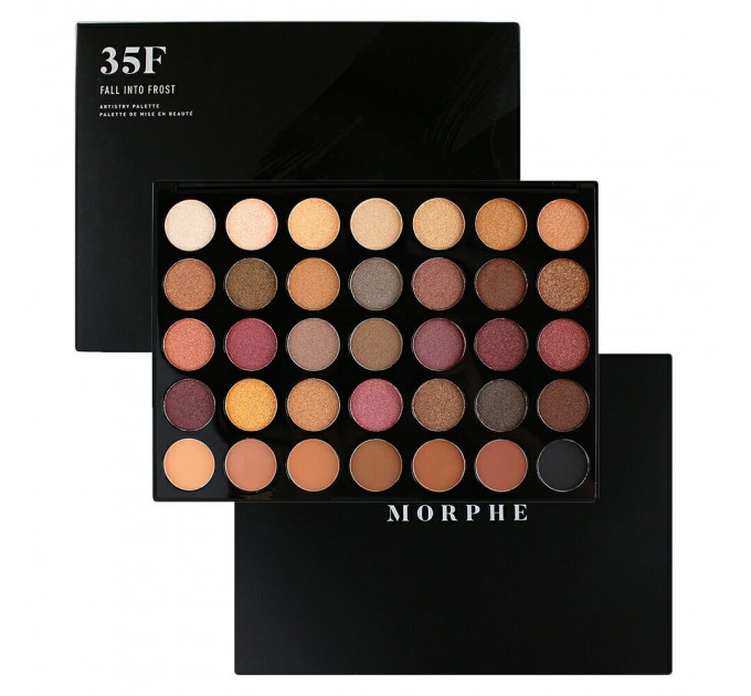 Morphe 35F Fall Into Frost Artistry Eyeshadow Palette Палітра тіней