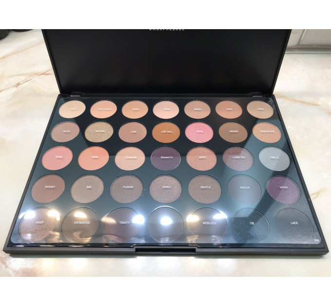 Morphe 35W Warm It Up Artistry Eyeshadow Palette Палітра тіней