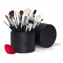 Набір пензлів для макіяжу Morphe X James Charles Sister Collection 34 Piece Brush Set w/ Sponge and Tub та спонж у тубусі (33 пензля та 1 спонж)
