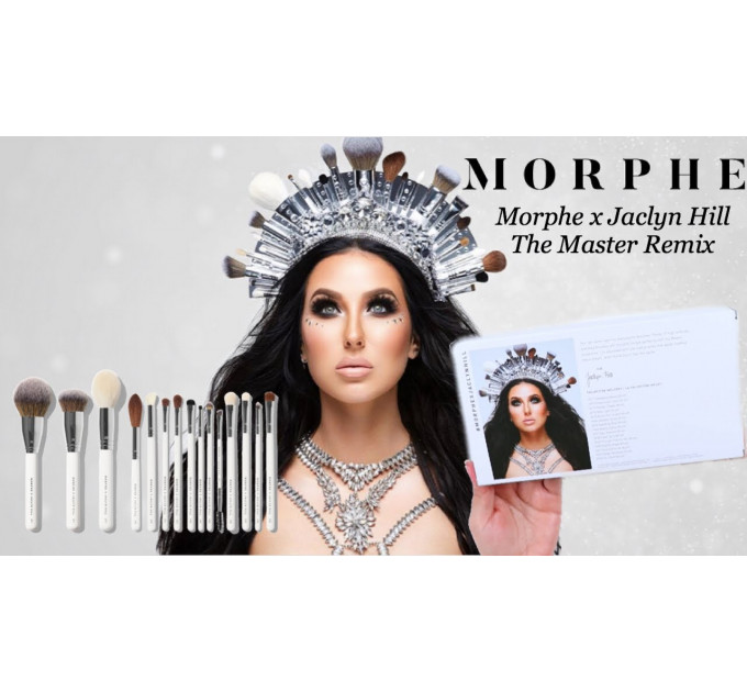 Набор кистей для макияжа Morphe X Jaclyn Hill The Master Remix Collection (15 шт)