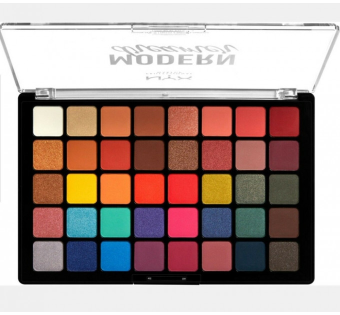Палетка тіней для повік NYX Modern Dreamer Shadow Palette (40 відтінків)