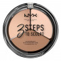 Палетка для контурування NYX Cosmetics 3 Steps to Sculpt Face Sculpting Palette 5 г