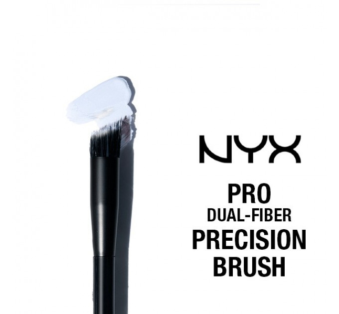NYX Pro Dual Fiber Precision Brush кисть для корректора