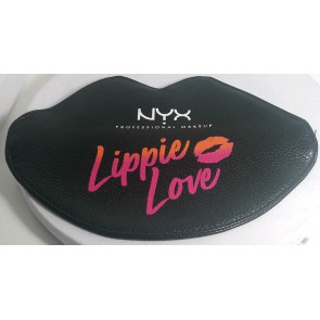 Косметичка Ulta Xo Lippie Love Nyx Lips Makeup Bag Black Lip на молнии