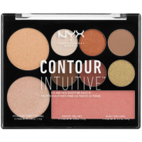 Палетка NYX Cosmetics Contour Intuitive Palette (Warm Zone)