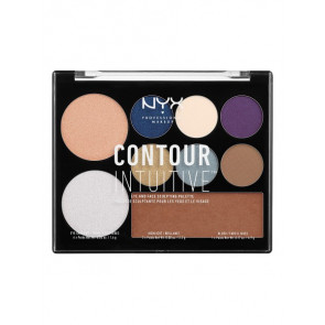 Палетка NYX Cosmetics Contour Intuitive Palette (Jewel Queen)