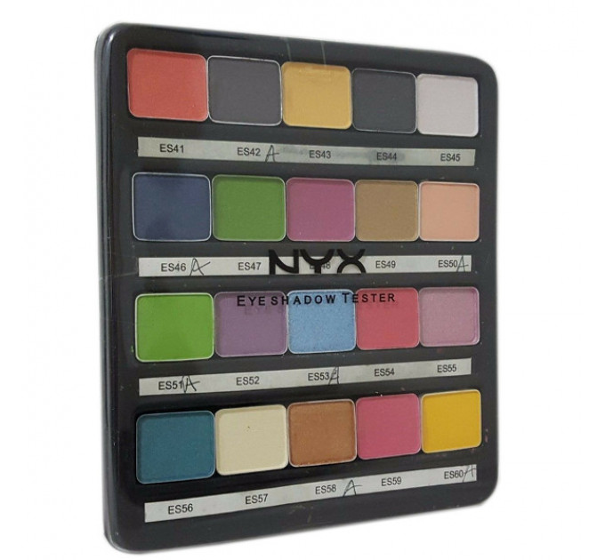 Набор теней (Тестер) NYX Color Eyeshadow Tester Palette The Runway Colletion 