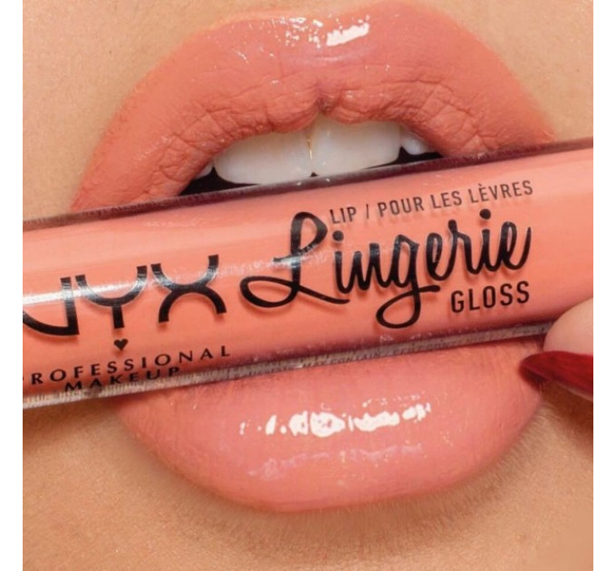 Блеск для губ NYX Cosmetics Lip Lingerie Gloss Nude