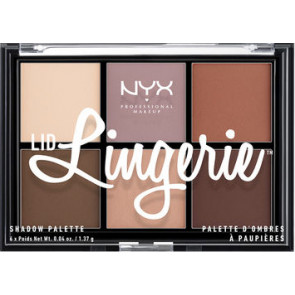 Палетка тіней NYX Cosmetics Professional Makeup Lid Lingerie (6 відтінків)