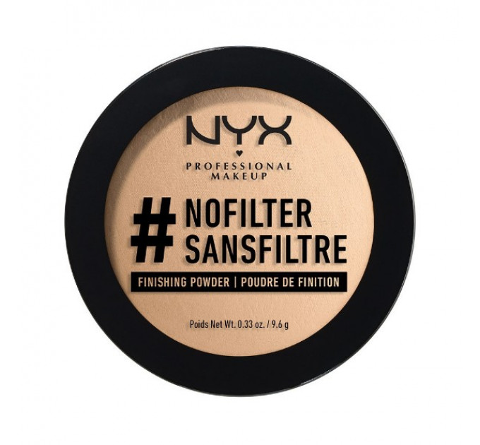 Компактная фиксирующая пудра NYX Cosmetics NoFilter Finishing Powder
