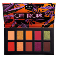 Палітра тіней NYX Off Tropic Eyeshadow Palette Shifting Sand (10 відтінків)