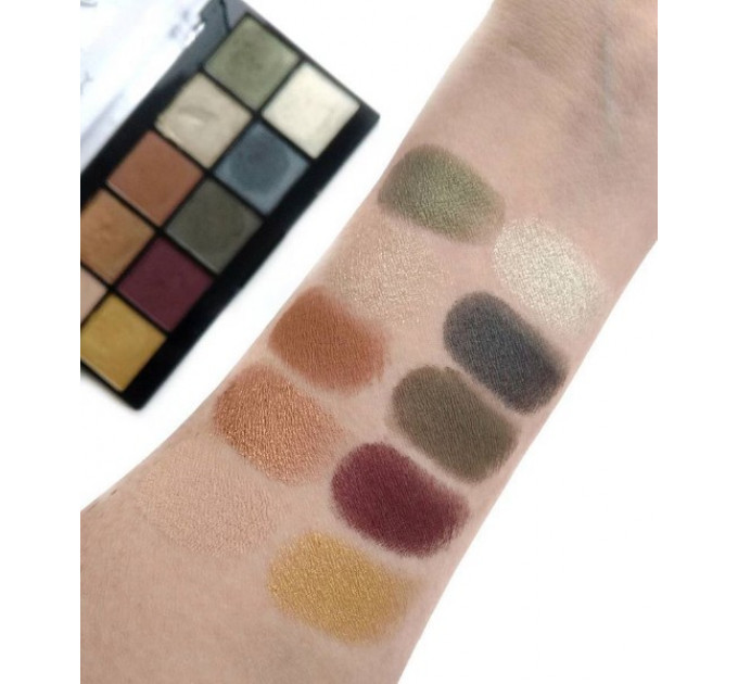 Палетка теней NYX Perfect Filter Shadow Palette Olive You (10 оттенков)