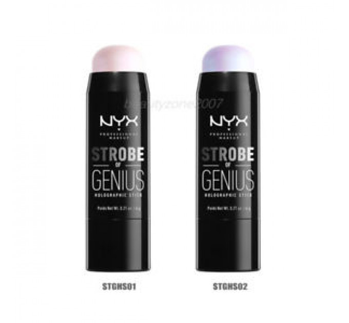 Хайлайтер NYX Cosmetics Strobe of Genius Holographic Stick (6 г)