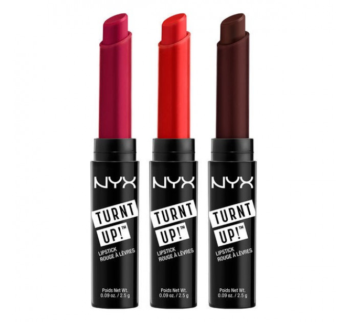 NYX Turnt Up! Lipstick Set 1 набор помад для губ