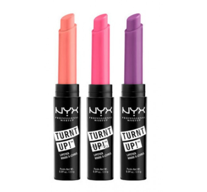 NYX Turnt Up! Lipstick Set 2 набор помад для губ