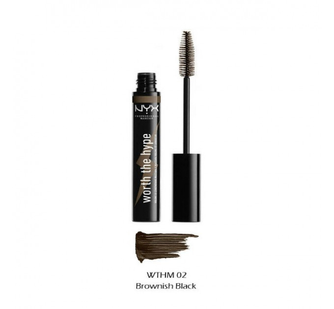 Кольорова туш для вій NYX Cosmetics Worth the Hype Volumizing & Lengthening Mascara (7 мл та 5.25 мл)