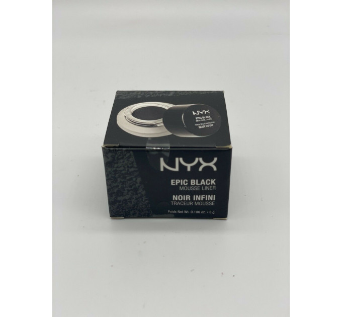 Підводка для очей NYX Cosmetics Epic Black Mousse Liner (3 г)