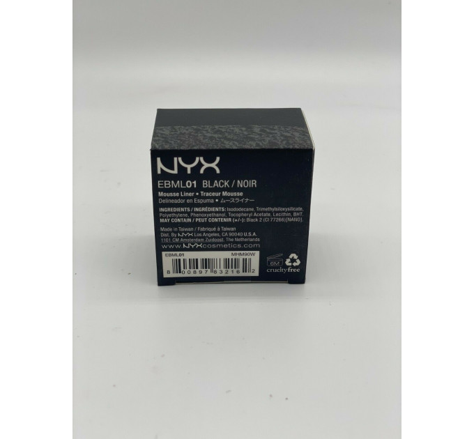 Подводка для глаз NYX Cosmetics Epic Black Mousse Liner (3 г)
