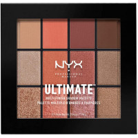Палетка теней для век NYX Cosmetics Ultimate Multi-Finish Shadow Palette 08 Warm Rust 