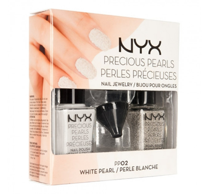 NYX (Никс) Precious Pearl набор 3D лаков оригинал 