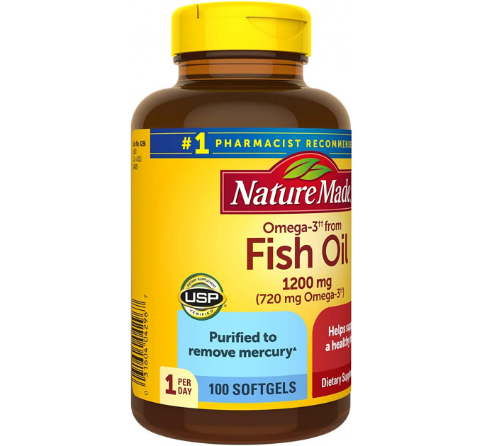 Nature Made Fish Oil Omega 3 1200 mg 
