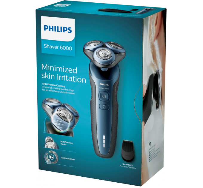Philips SHAVER Series 6000 S6620 / 11 Електробритва для сухого та вологого гоління