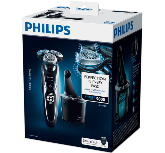 Philips SHAVER Series 9000 S9711 / 31 Электробритва для сухого и влажного бритья 