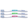 FUSHIMA Pierrot Colours 2+1 Toothbrushes зубные щетки Колорс экономичная упаковка
