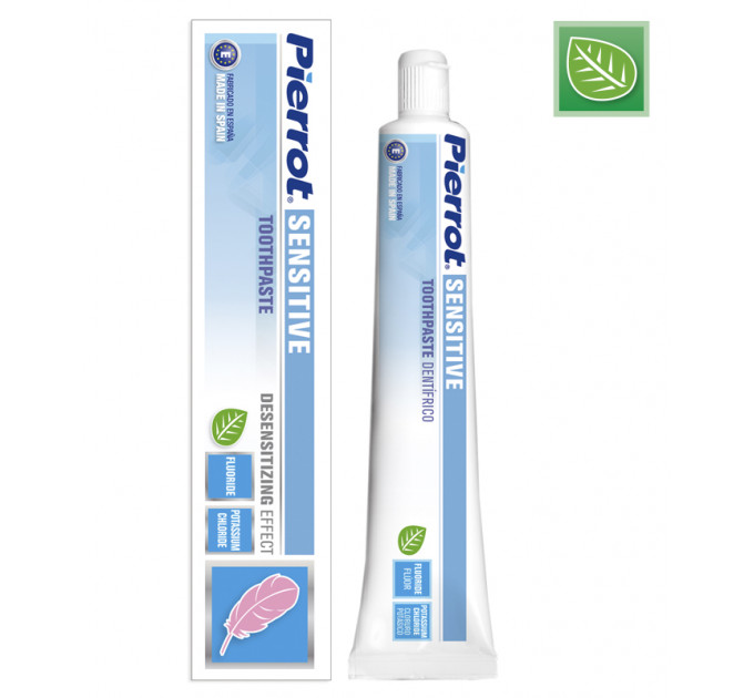 Зубная паста для чувствительных зубов и дёсен FUSHIMA Pierrot Sensitive Teeth Toothpaste