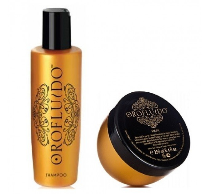 Revlon Orofluido Sachet Duplo Shampoo & Mask набор для волос в саше (шампунь+маска) 15 мл+15 мл