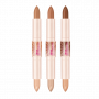 Двосторонній олівець для контурінга обличчя Rimmel Insta Contour Stick
