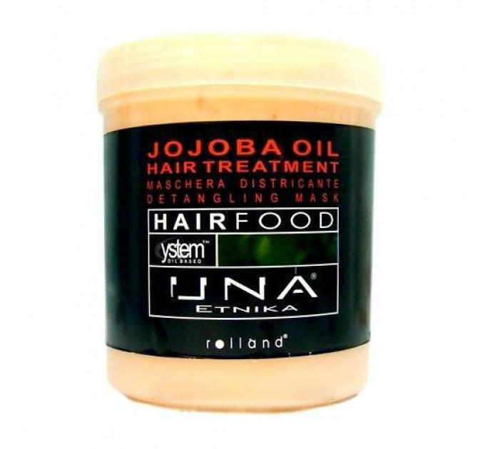 Rolland UNA Hair Food Jojoba Oil Hair Treatment маска для облегчения расчесывания волос с маслом жожоба