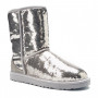 Уггі UGG Classic Short Sparkles Silver з паєтками