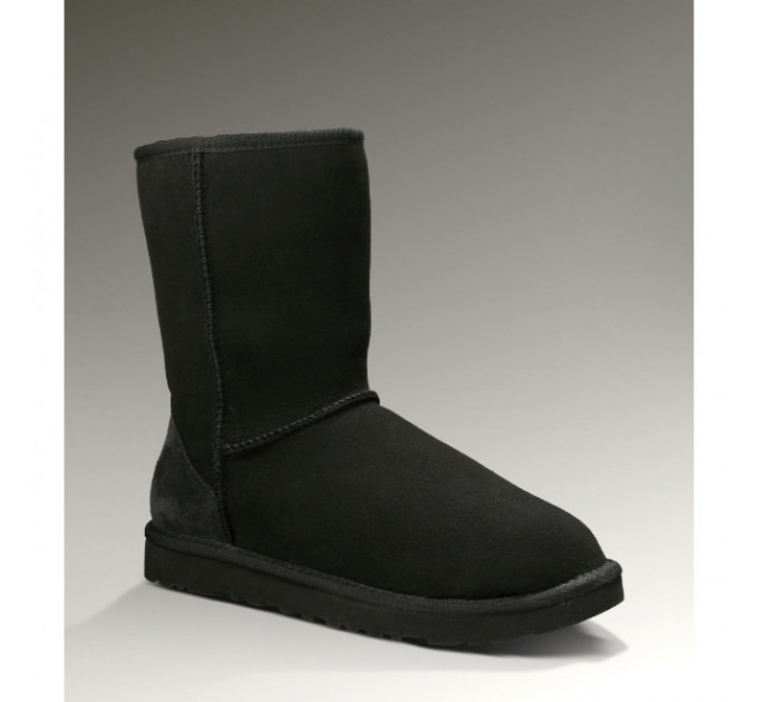 UGG Australia Classic Short Black Boots 5825 Угги