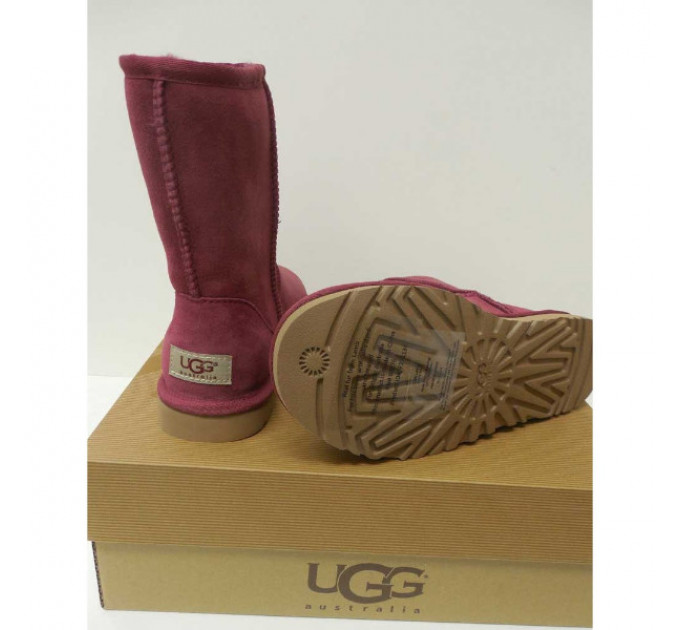 UGG Australia Classic Short Sangria Boots 5825 - Угги