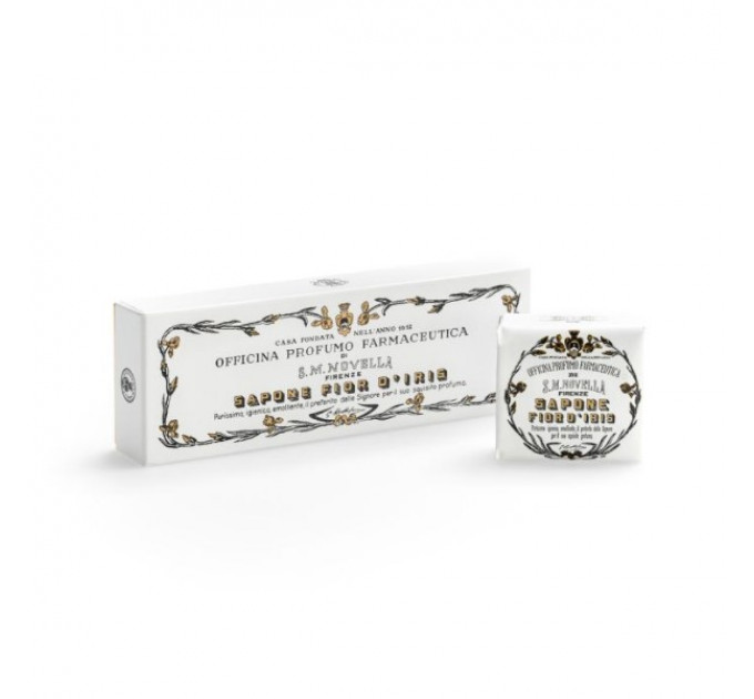 Мыло Santa Maria Novella Iris Soap - box of 3 bars (упаковка 3 шт)
