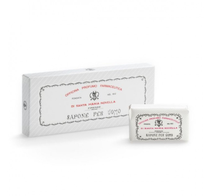 Men's Soap Vetiver fragrance - box of 4 bars (упаковка 4 шт)  Мужское мыло