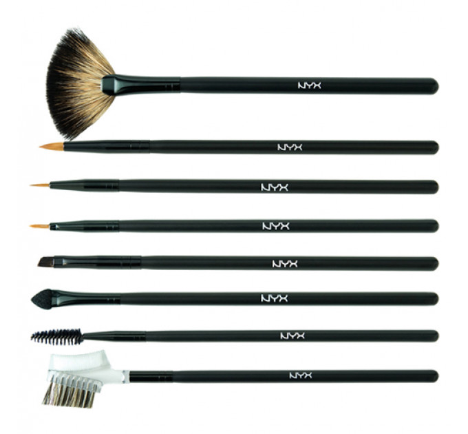 Набір пензлів NYX Cosmetics 15 Piece Makeup Brush Kit