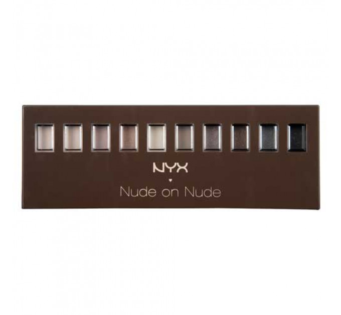 NYX (Нікс) Nude on Nude Palette набір косметики оригінал