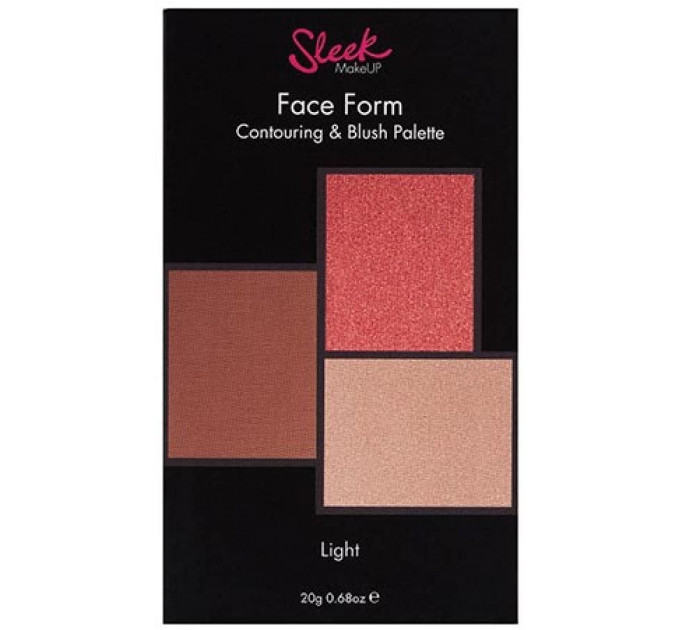 Палетка для контурирования Sleek MakeUP Face Form Contour Palette Light