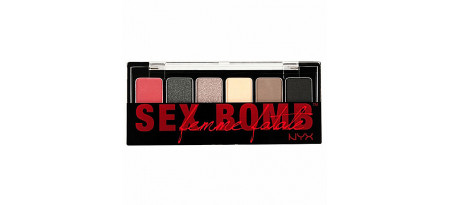 Обзор набора NYX The Sex Bomb Shadow Palette
