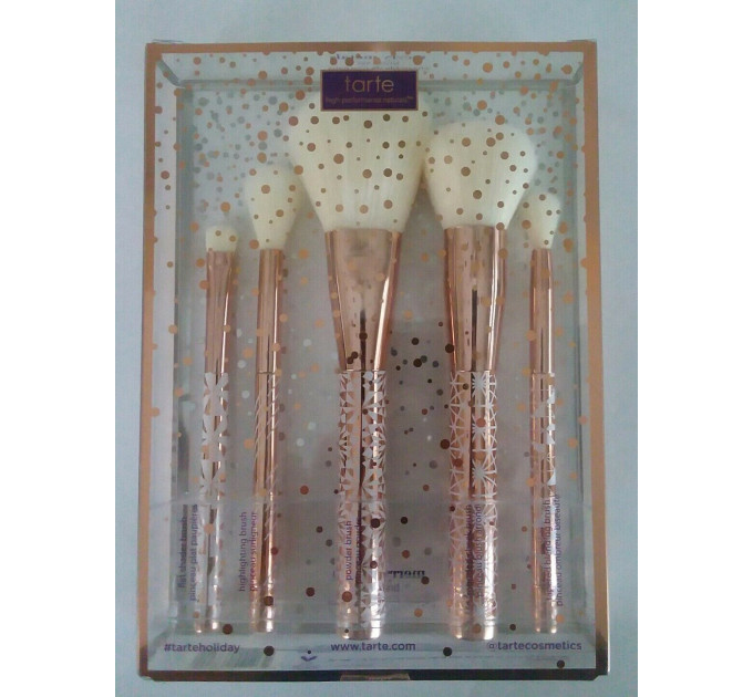 Tarte Merry Metals Brush Set набор кистей для макияжа оригинал