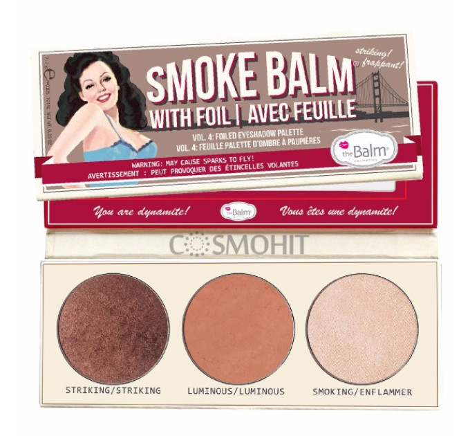theBalm Mini Palettes SmokeBalm Vol. 4 мини палетка теней