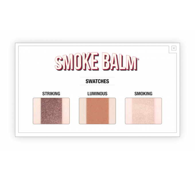 theBalm Mini Palettes SmokeBalm Vol. 4 мини палетка теней