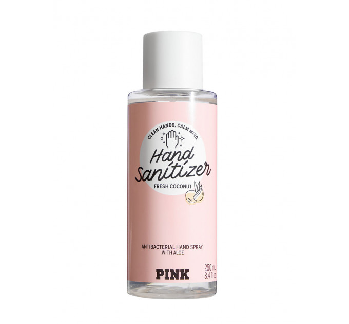 Санитайзер Спрей для Рук Victoria's Secret PINK Fresh Coconut Full Size Hand Sanitizer Spray 250 ml